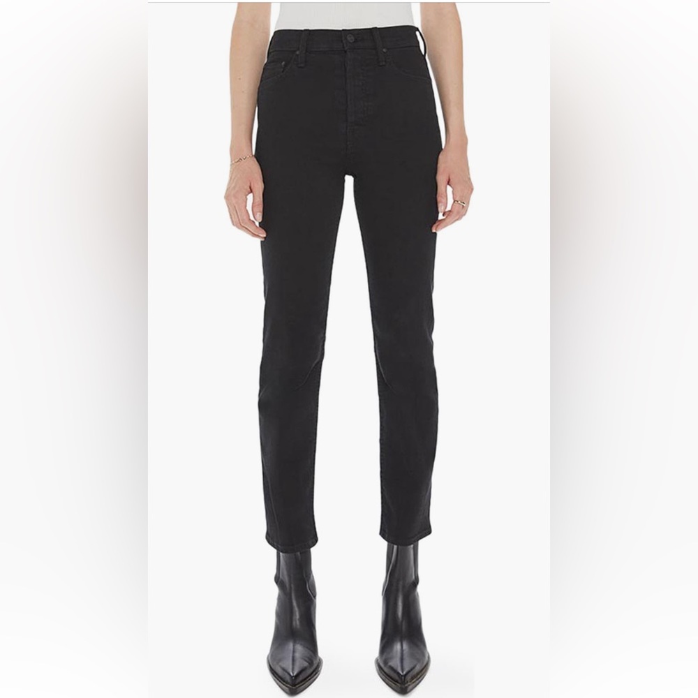 MOTHER The Tomcat High Waist Ankle Straight Leg Jeans (Lasting Impression)